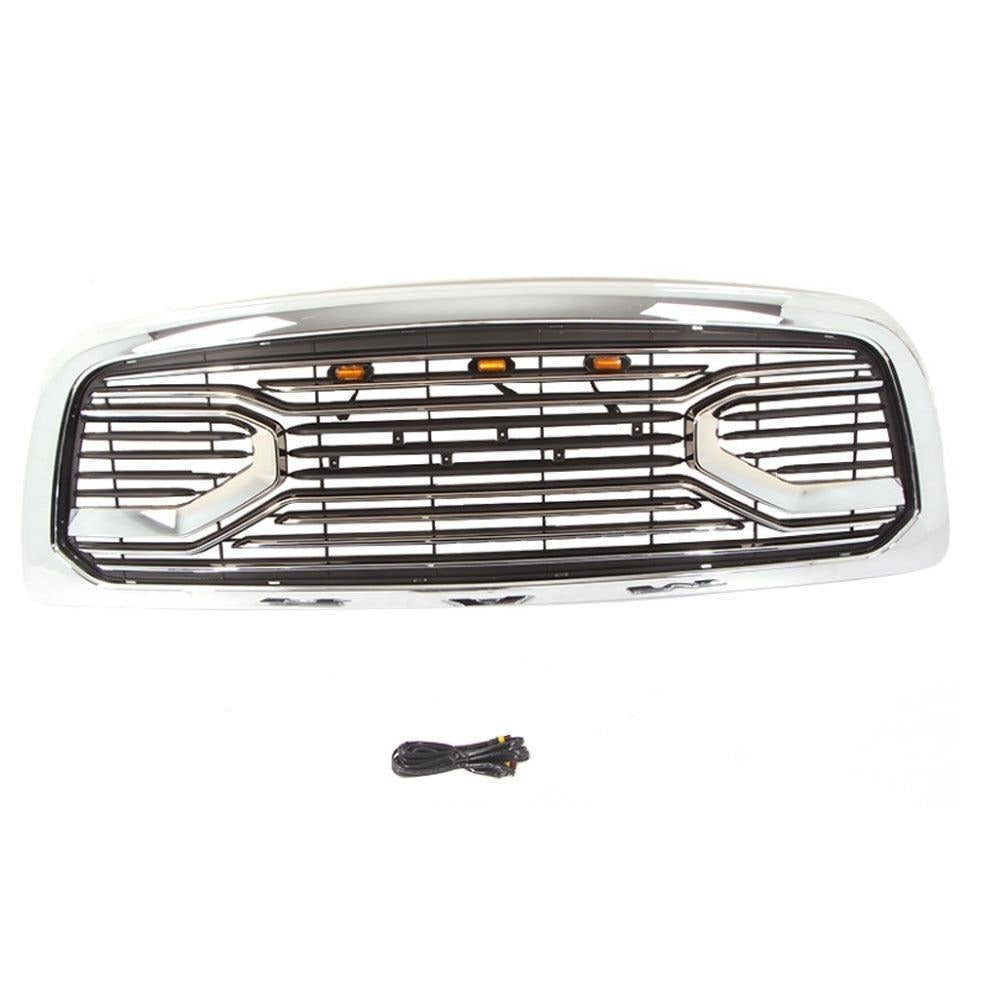 Shiny Big Horn Style Front Grill for Dodge Ram 1500