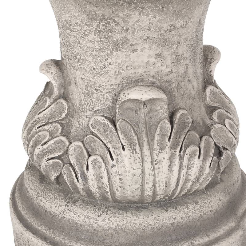 Charming Light Brown Outdoor Fountain
