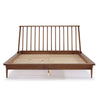 Caramel Spindle Queen Bed Frame