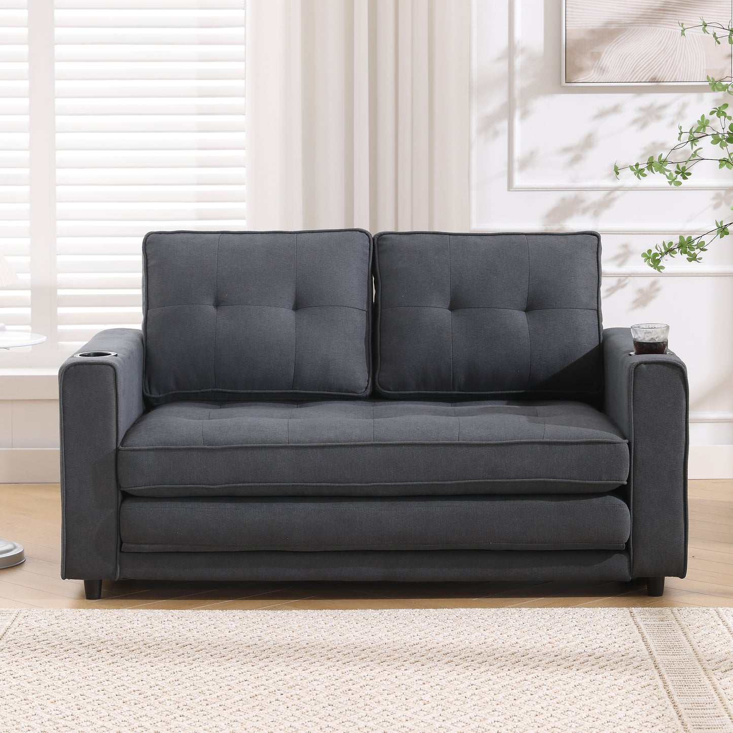 Cozy Convertible Futon Sofa Bed