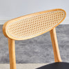 Chic Wooden Dining Chair with Comfy Cushions