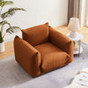 Rust Red Cozy Accent Chair