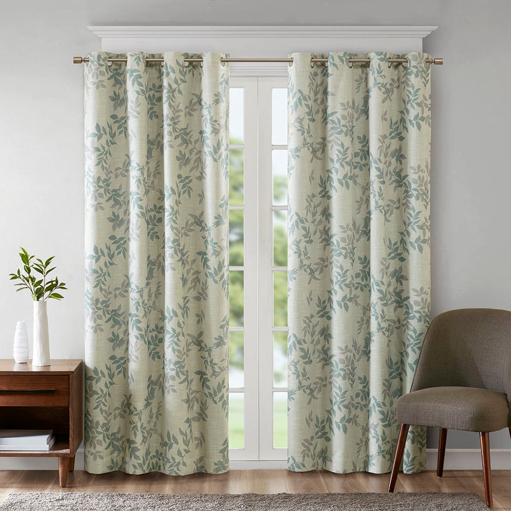 Botanical Bliss Blackout Curtain Panel