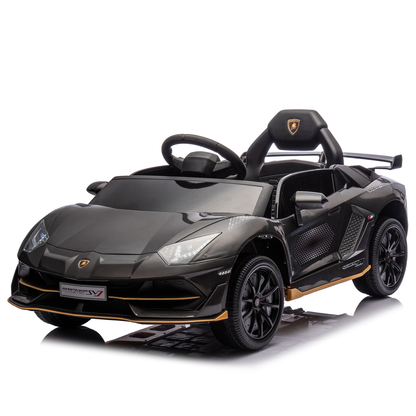 Lamborghini Aventador Ride-On Car with Remote Control for Kids