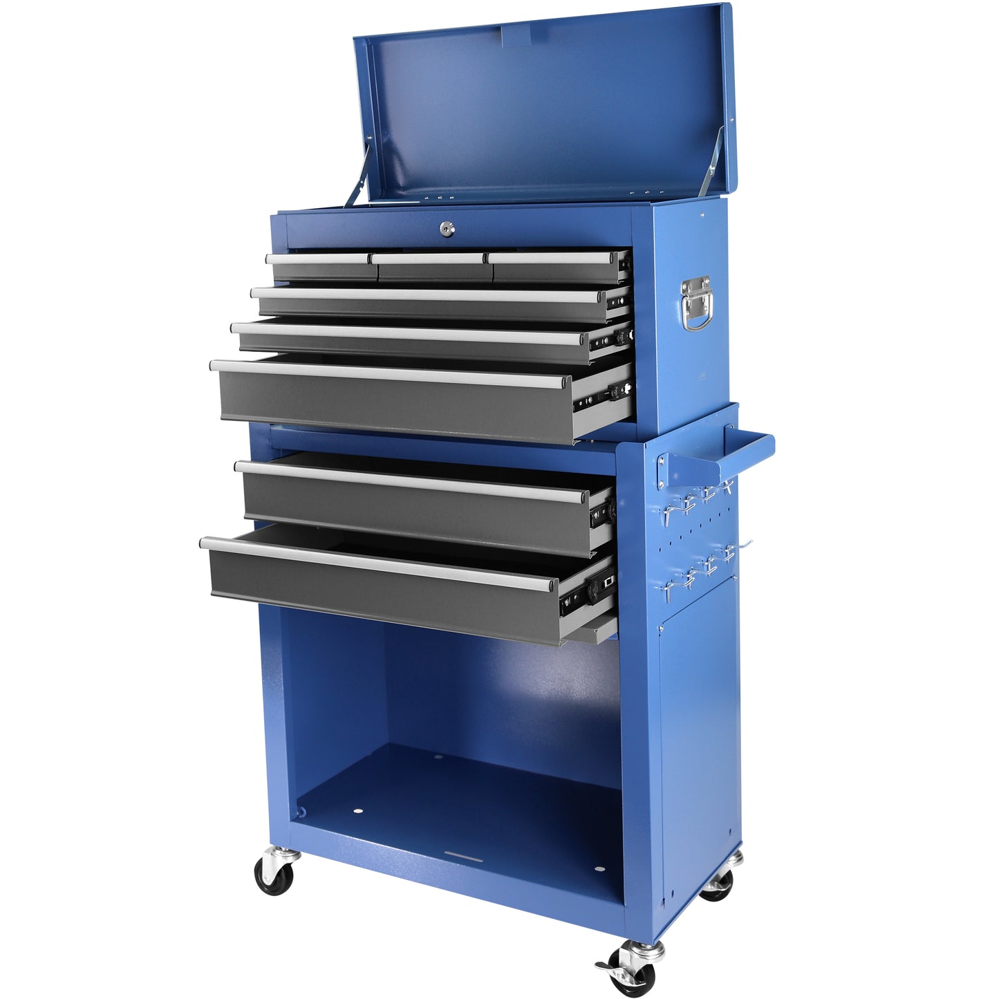 Mobile Rolling Tool Chest with Lockable Drawers