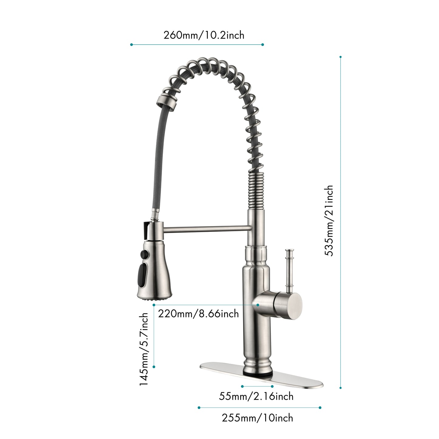 Smart Touch Pull-Down Faucet