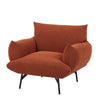 Chic Curry Upholstered Armchair