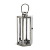 Shimmering Stainless Steel Lantern