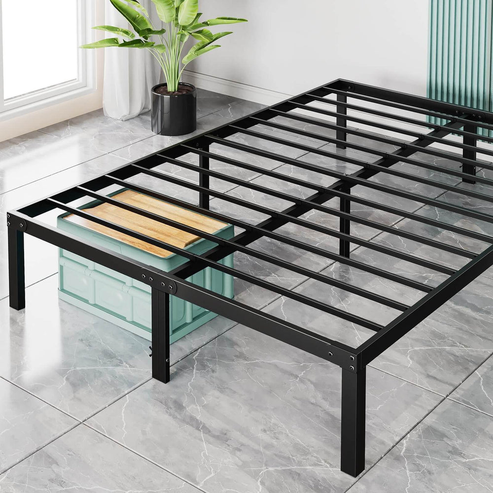 Sturdy Steel King Bed Frame