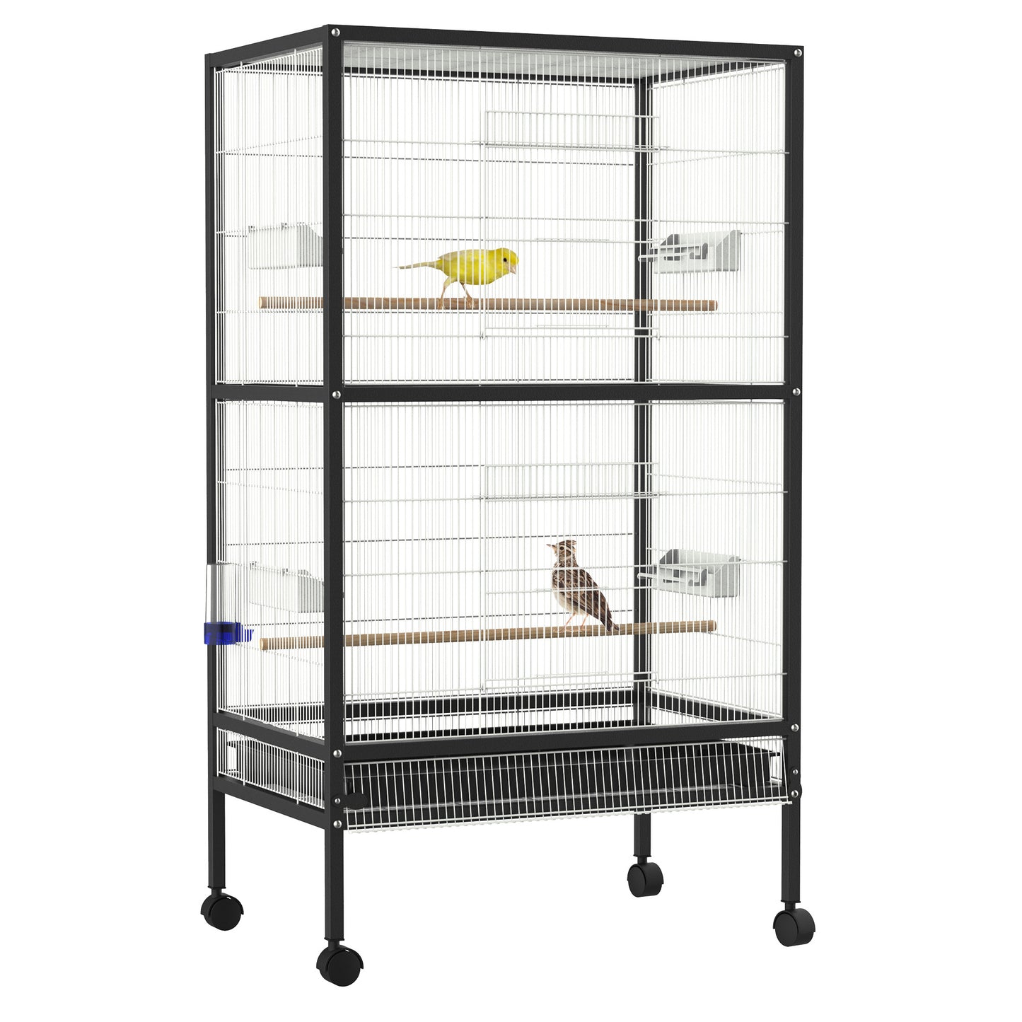 Deluxe Rolling Bird Sanctuary Cage