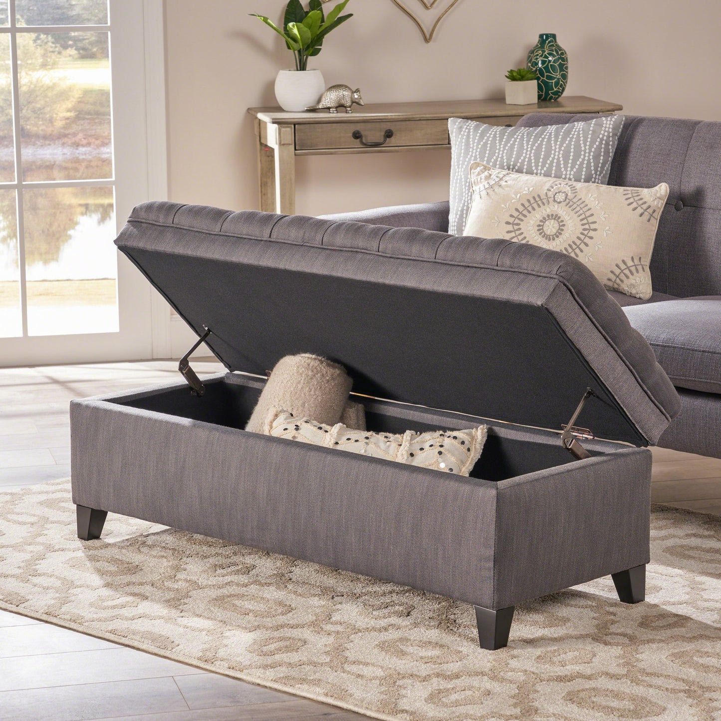 Cozy Storage Ottoman