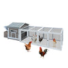 Cozy Coop: Deluxe Outdoor Hen House with Nesting Box & Easy Clean Tray