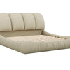 Cozy Velvet Queen Bed with Plush Headboard
