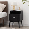 Chic One-Drawer Nightstand