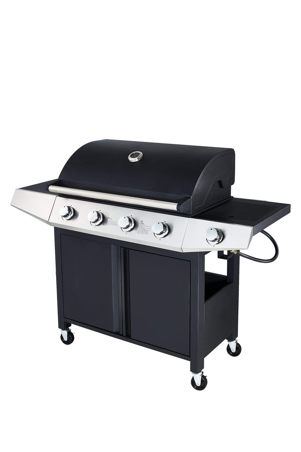 Sleek Steel 4-Burner Propane Grill