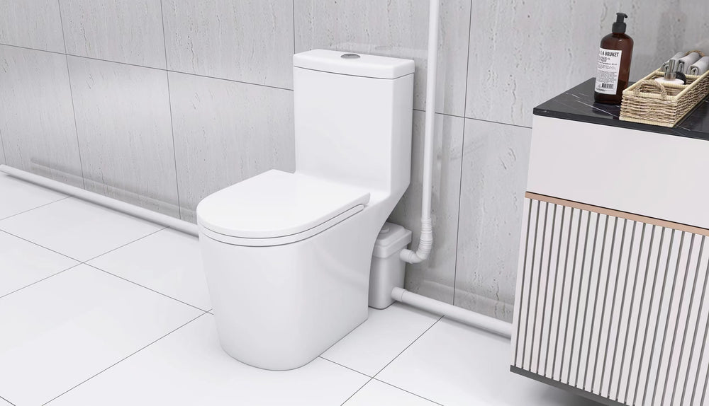 Basement Buddy Macerating Toilet – Powerful Flush & Comfort Design