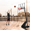 GlowHoops: Adjustable Portable Basketball System for Day and Night Fun