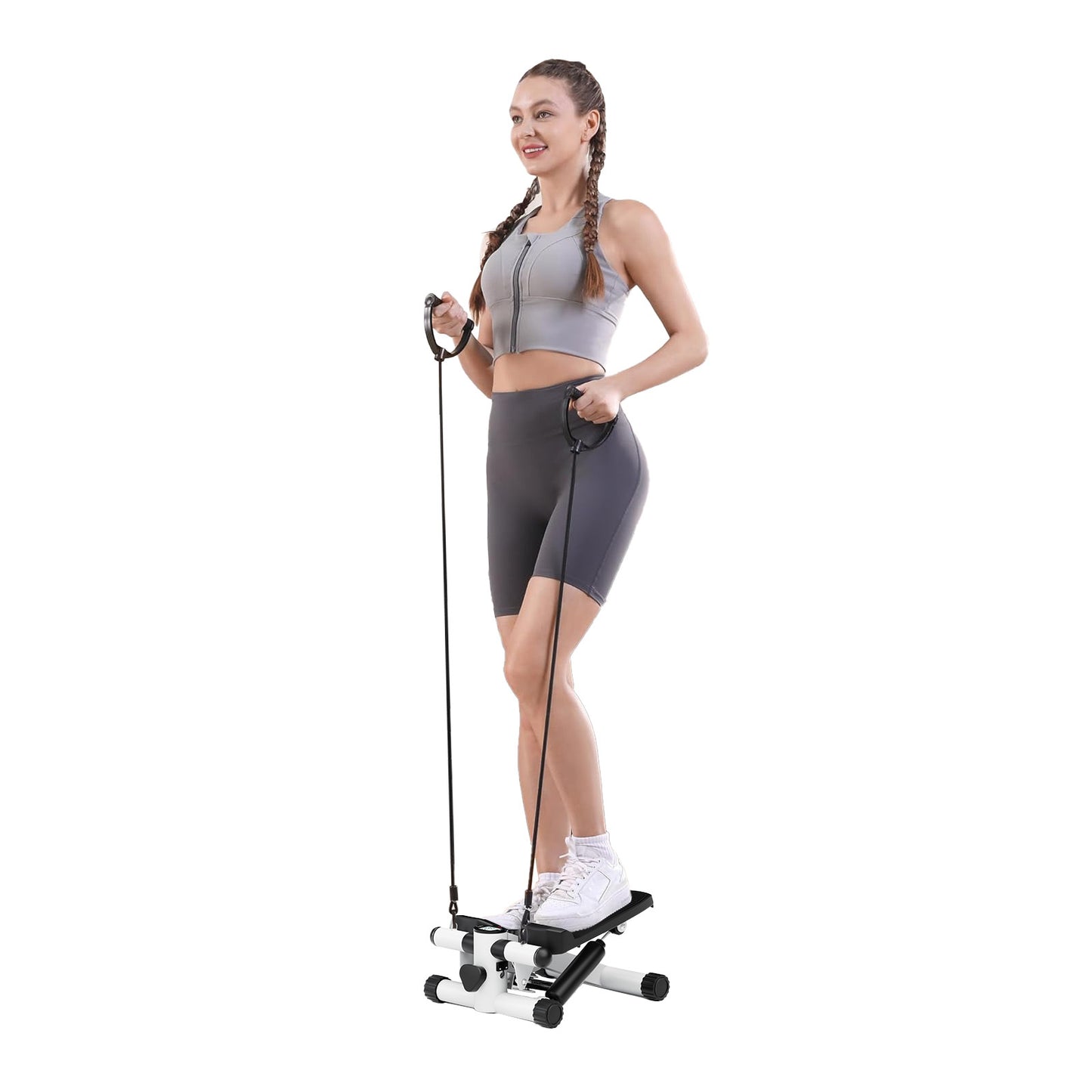 Total Body Portable Stepper with Bands