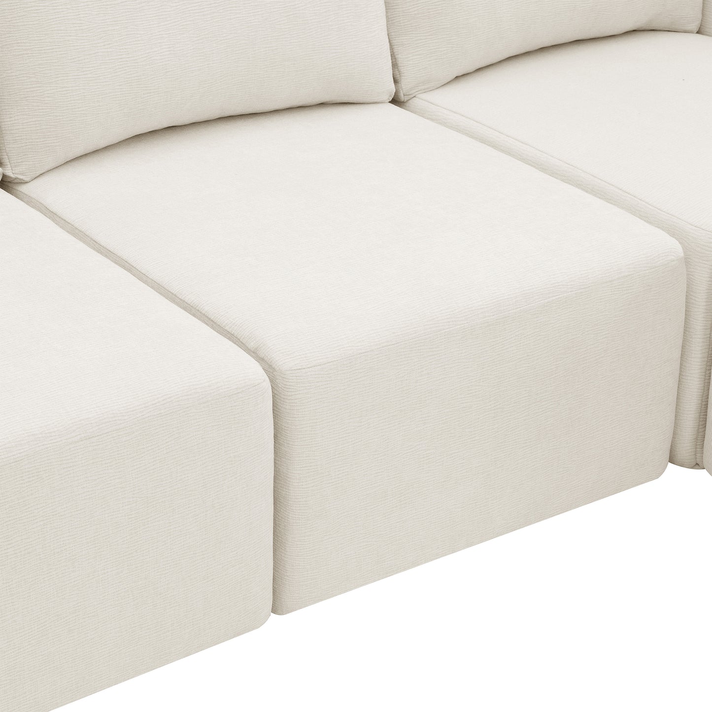 Cozy Luxe U-Shaped Sectional Sofa