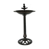 Chic Metal Bird Bath