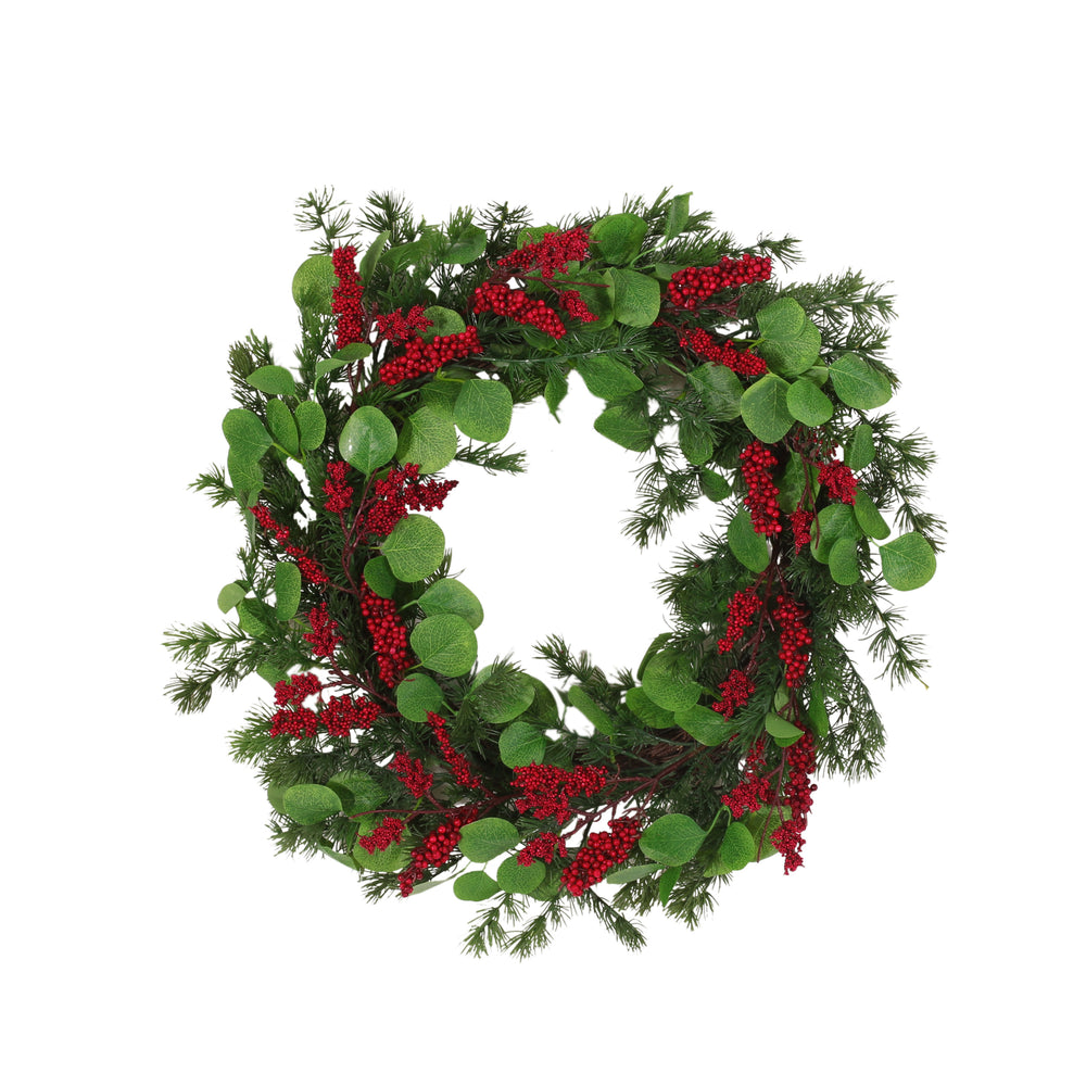 Berry & Leaf Wreath Delight