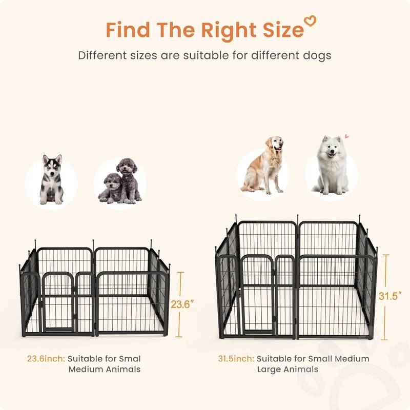 Adventure Pet Playpen - The Perfect Outdoor Space for Small Dogs and Animals