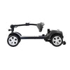 SwiftRide Gray Compact Mobility Scooter with Cup & Phone Holder