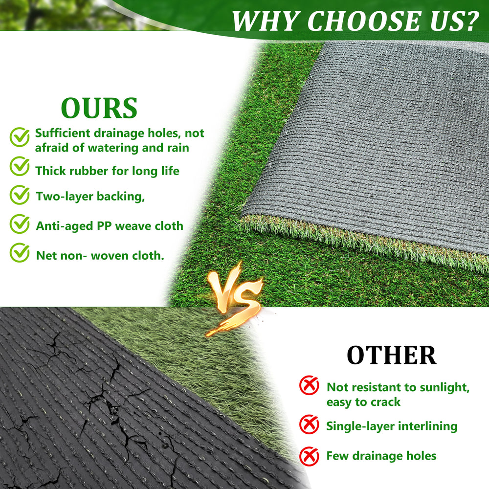 Lush Lawn Outdoor Turf Mat