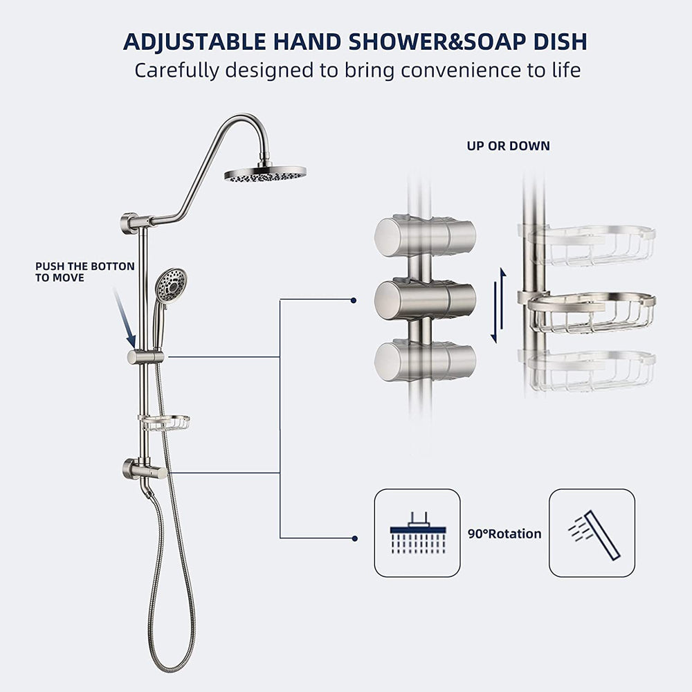 Rainfall Retreat Shower Set