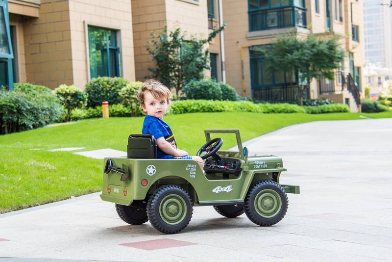 Power Play Ride-On Truck for Kids - Remote Control, Music, Lights & More!