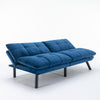 Navy Blue Cozy Convertible Sofa Bed