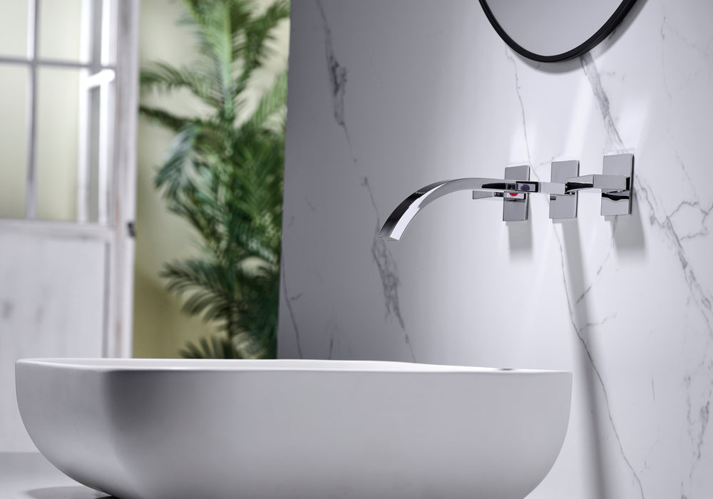 Sumerain Stylish Wall Mount Bathroom Faucet