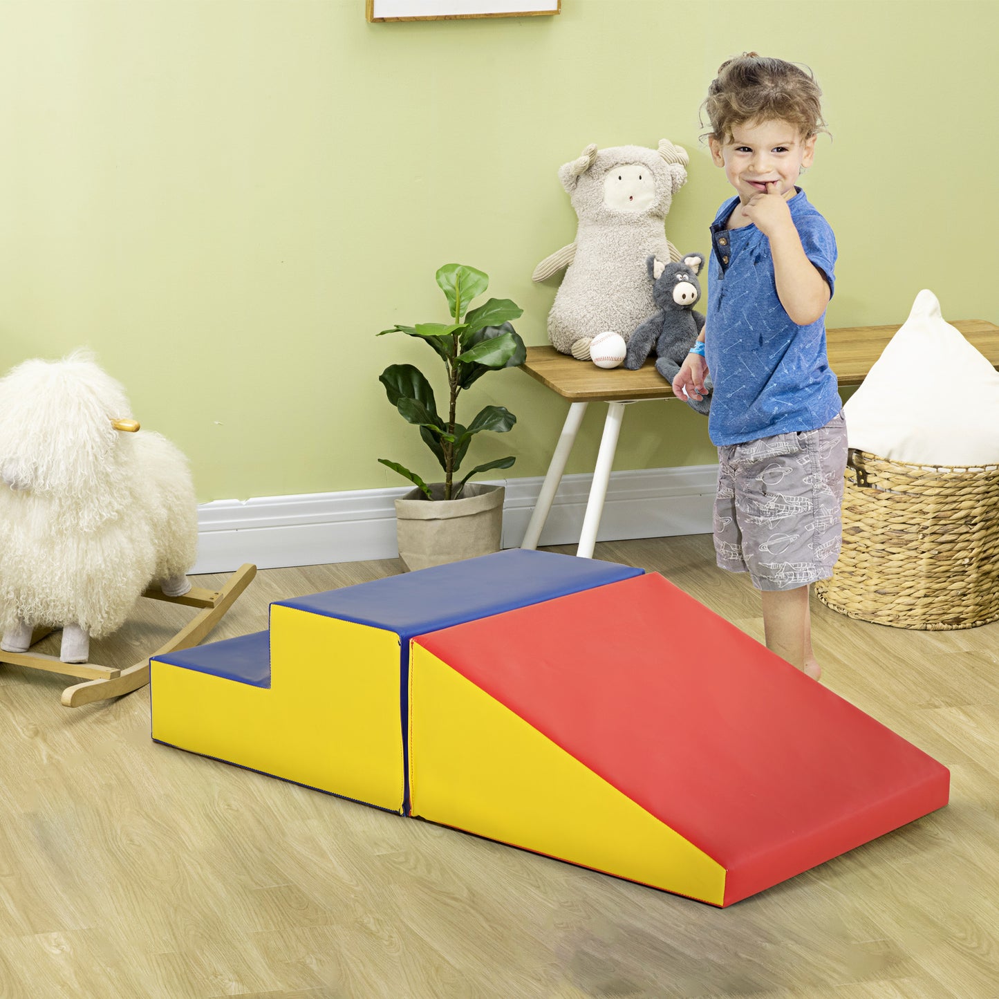 Soozier Soft Play Climb & Crawl Set for Kids