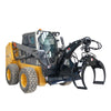 Hydraulic Rotating Log Grapple for Mini Skid Steers