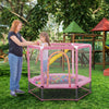 Kids' Safe Bounce Trampoline with Ball Fun!