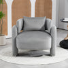 Chic Velvet Lounge Chair with Pillows