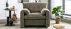 Cozy Green Chenille Lounge Chair