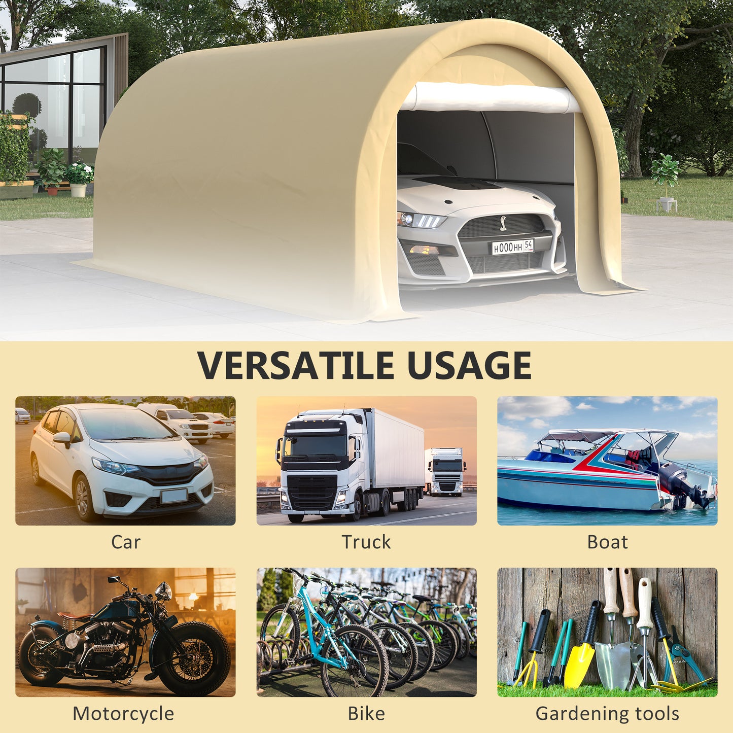 Sunstay Portable Carport Shelter