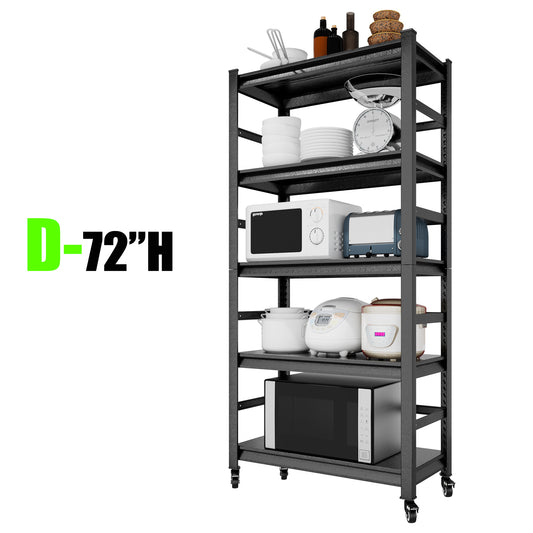 Roll & Store Heavy Duty Shelving Unit