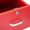 Chic Wall-Mounted Salon Station with Locking Drawers