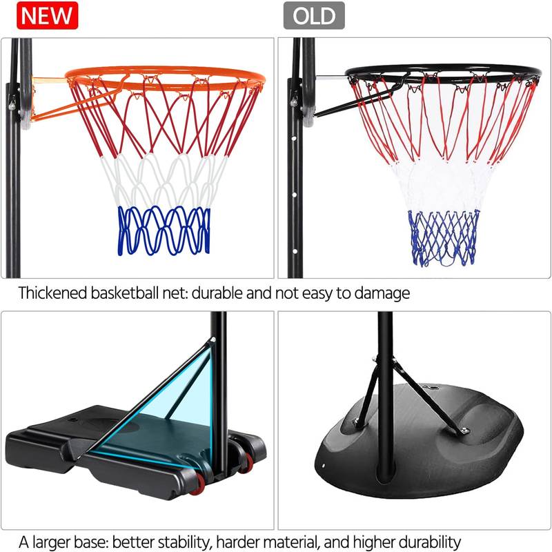 Adjustable Outdoor Basketball Hoop for All Ages