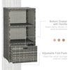 Cozy Poolside Towel Rack – Stylish Storage for Your Spa Essentials