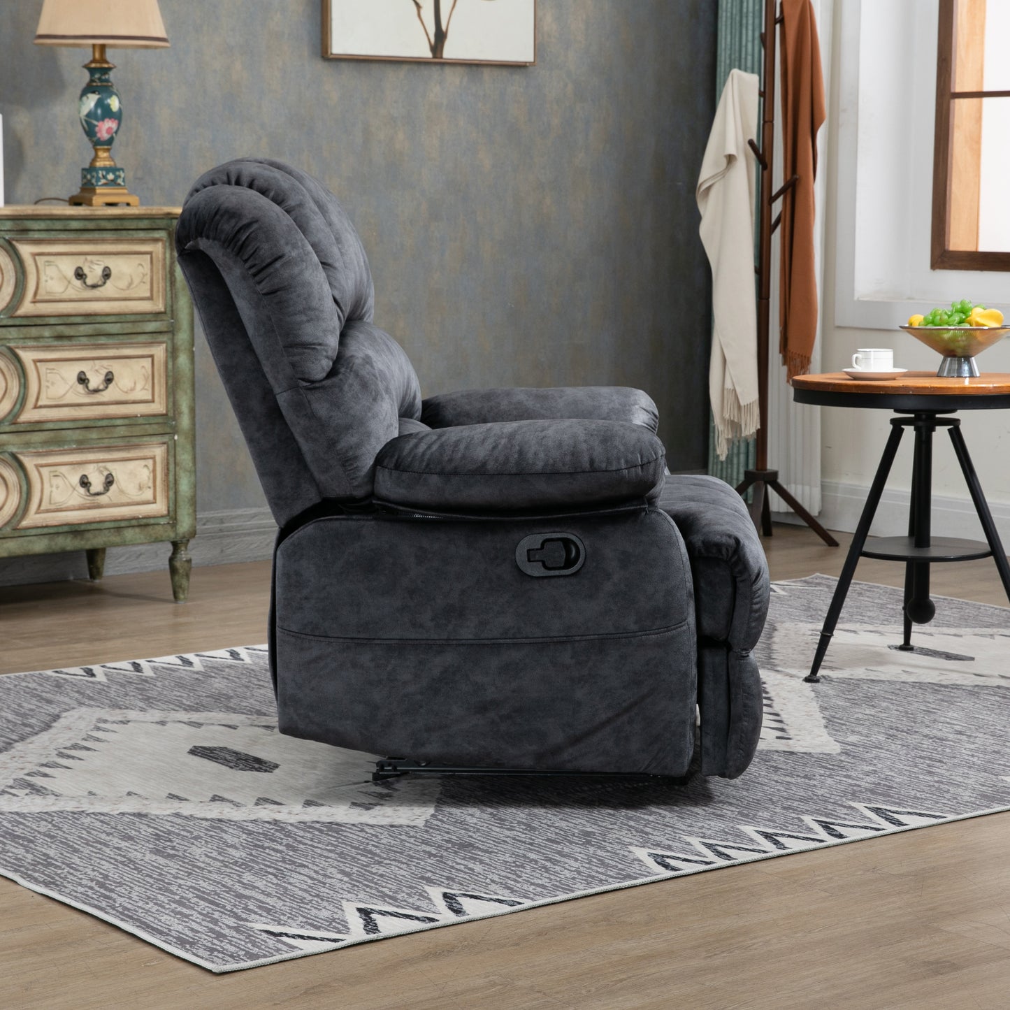 Cozy Gray Recliner Chair for Any Living Room