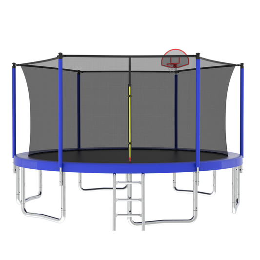 Kids' Adventure Trampoline with Safety Net