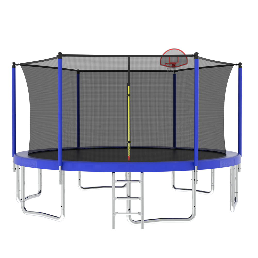 Kids' Adventure Trampoline with Safety Net