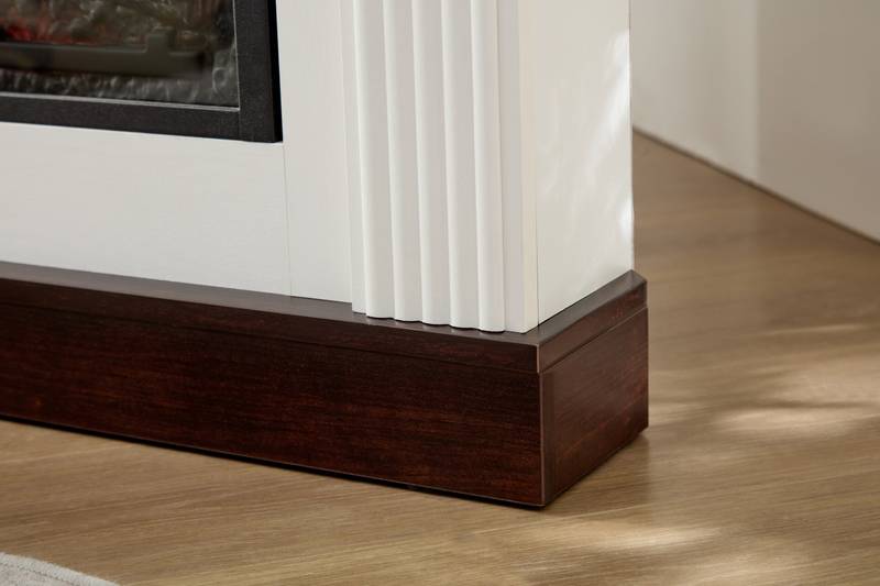 Cozy Corner Electric Fireplace with Remote Control
