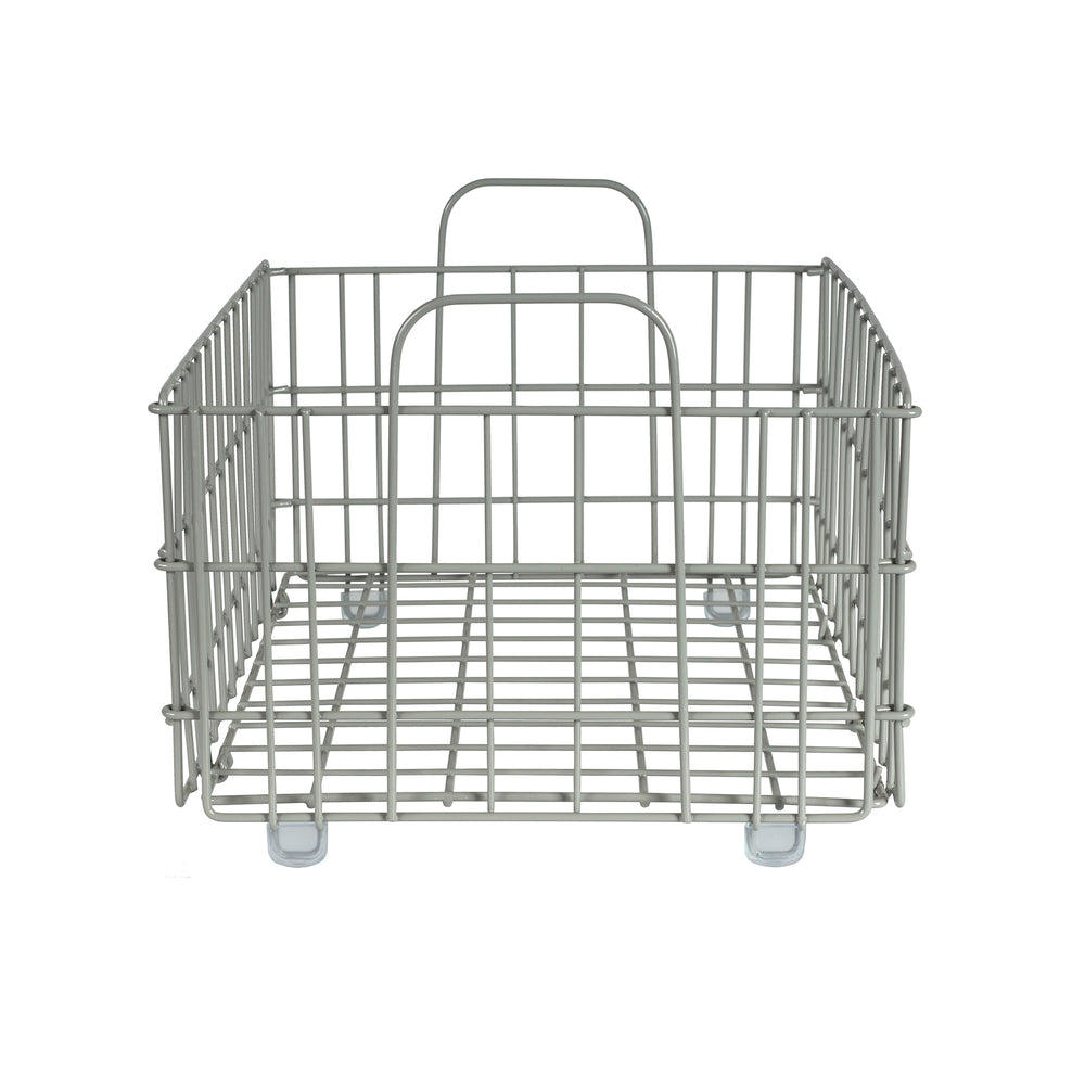 Smart Space Saver Basket - Light Gray