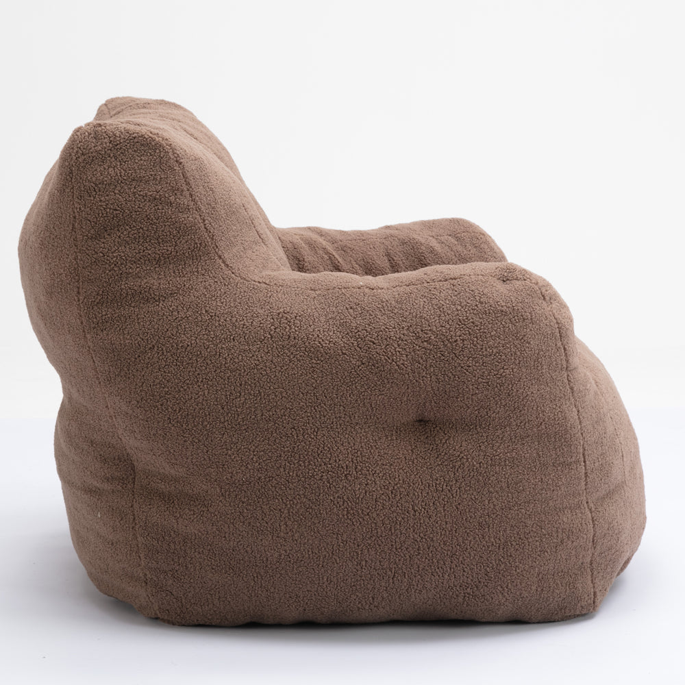 Cozy Teddy Bear Foam Bean Bag Chair