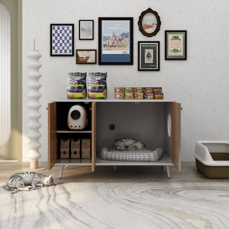 Purr-fect Cat Litter Hideaway