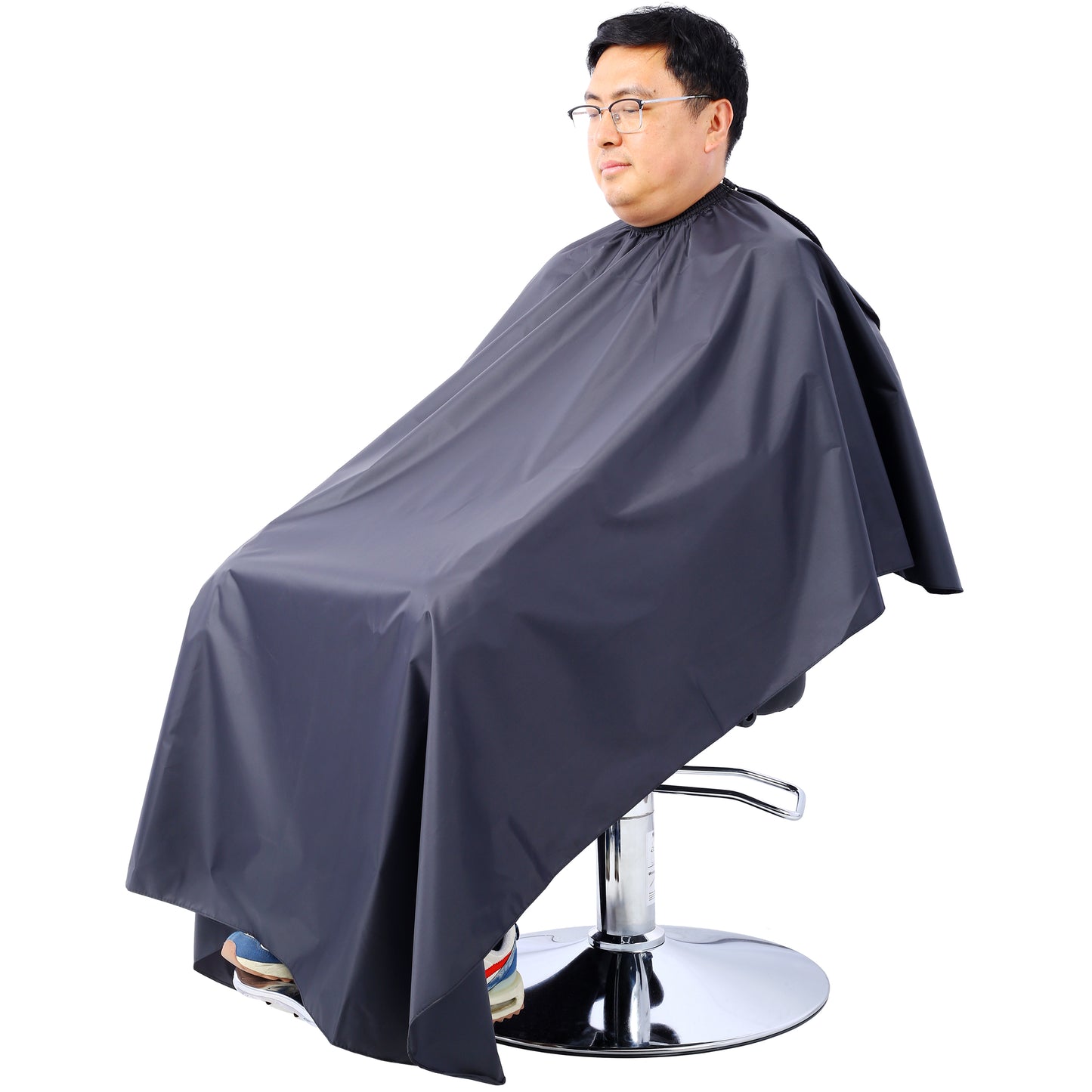 Chic Hydraulic Barber Chair with Cape